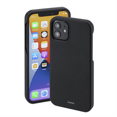 HAMA MagCase Finest Sense, kryt pre Apple iPhone 12/12 Pro, čierny