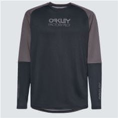 cyklo dres FACTORY PILOT MTB II Ls iron černo-sivý XL