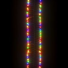 Vidaxl LED reťaz so skupinami LED 3000 diód viacfarebná 60 m PVC