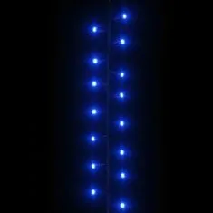 Vidaxl LED reťaz s 2000 LED diódami modrá 20 m PVC