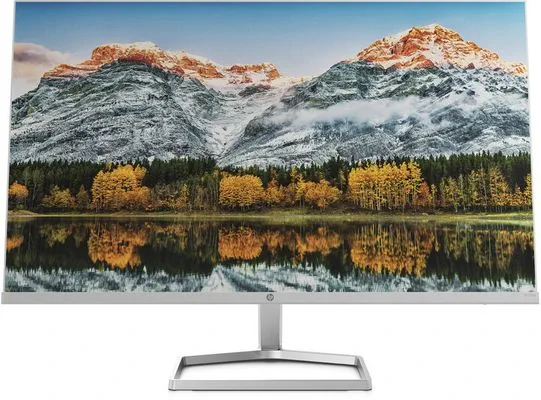 Monitor do kancelárie HP M27fw (2H1A4AA) uhlopriečka 27 palcov Full HD 1920 1080 IPS obrazovka obnovovacia frekvencia kompatibilné moderné technológie funkcie Low Blue Light Flicker free