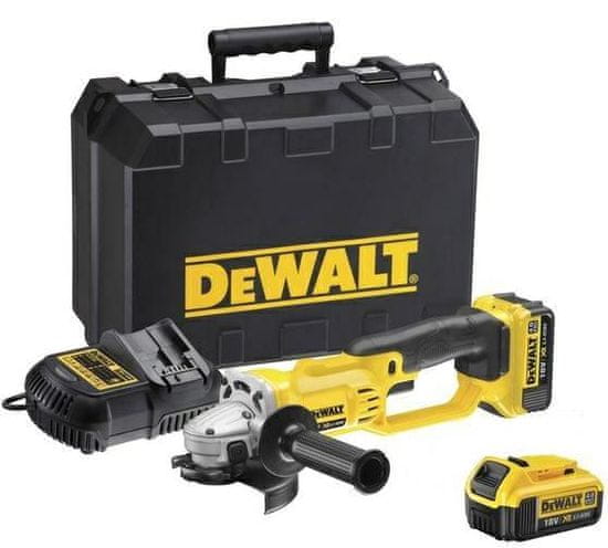 Dewalt 18V 125Mm 2 X 4,0Ah Xr Li-Ion Uhlová Brúska Dcg412M2