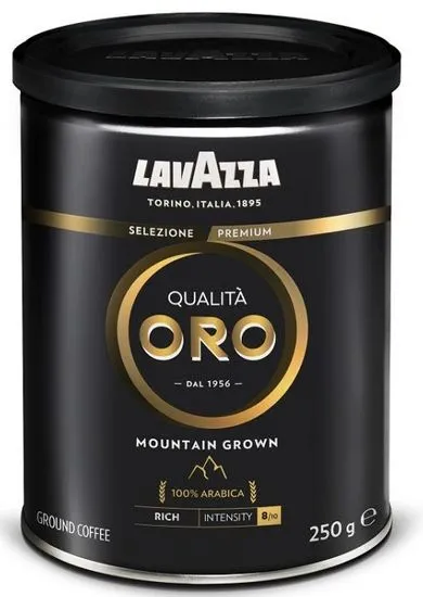 Lavazza Qualita Oro Moutain Grown mletá 250g plechovka