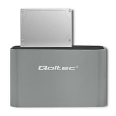 Qoltec Dokovacia stanica HDD/SSD | 2,5"/3,5" SATA | USB 3.0