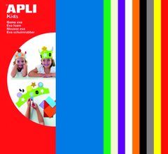 APLI penová páska 200 x 300 mm - mix 10 farieb ( 10 ks )