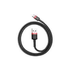 BASEUS Cafule USB-C 1m prepojovací kábel čierny