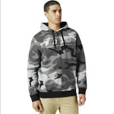 FOX Pánsky fleece Fox Legacy Pinnacle Camo Zip - black camor