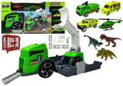 Lean-toys Sada nákladného auta Dinosaurus Transporter