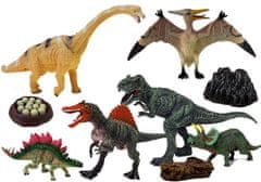 Lean-toys Veľká sada 7 figúrok dinosaurov s príslušenstvom