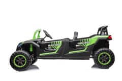 Lean-toys Batéria Buggy A033 4x4 24V zelená