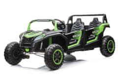 Lean-toys Batéria Buggy A033 4x4 24V zelená