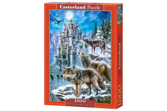 JOKOMISIADA Puzzle 1500 ks. Vlci a hrad