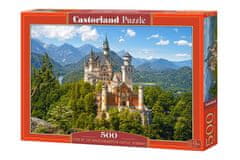 JOKOMISIADA Puzzle 500 ks. Pohľad na zámok Neuschwanstein