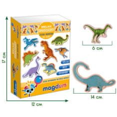 Lean-toys Veľká sada magnetov Dinosaury MV 6032-06