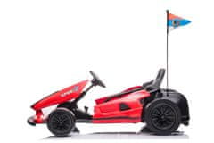 Lean-toys Dobíjacia motokára A035 Drift Red