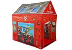 Lean-toys Stan House Fire Brigade Base 50 loptičiek