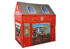 Lean-toys Stan House Fire Brigade Base 50 loptičiek