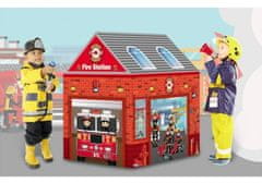 Lean-toys Stan House Fire Brigade Base 50 loptičiek