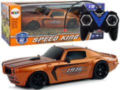 Lean-toys R/C 1:18 Brown Champion Pilot Sports Car