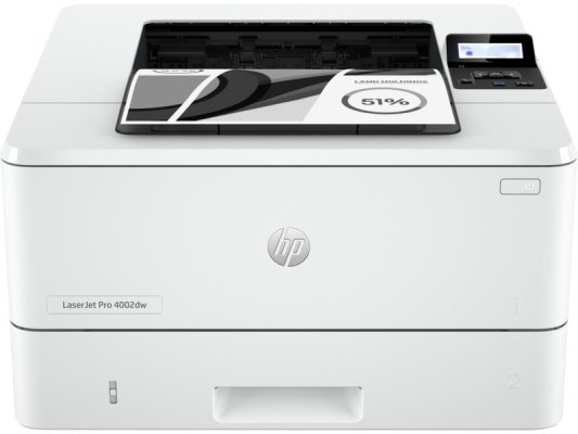 Tlačiareň HP Laserjet Pro 4002dw čiernobiela laserová vhodná do kancelárie doma domáca tlačiareň USB gigabit Wi-Fi Bluetooth zásobník LCD displej