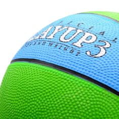 Meteor Basketbalová lopta LAYUP veľ.3, modro-zelená D-361