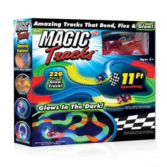 AUR Magic Tracks (svietiaca autodráha) 220 dielikov