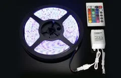 commshop Lumenmax 3528 - RGB LED pásik - 5 metrov. Kompletná sada