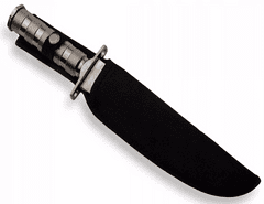 Taktický nôž MILITARY FINKA SURVIVAL 35 cm strieborný T-1012-ST