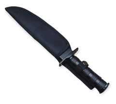 Taktický nôž MILITARY FINKA SURVIVAL 35 cm čierny T-1012-CN