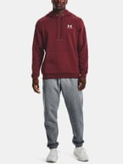 Under Armour Mikina UA Essential Fleece Hoodie-RED XXL