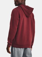 Under Armour Mikina UA Essential Fleece Hoodie-RED XXL