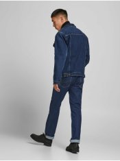 Jack&Jones Tmavomodré straight fit rifle Jack & Jones Clark 34/32