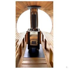 Gerda Fínska sudová sauna z kanadského cédru 240 na pevné palivo