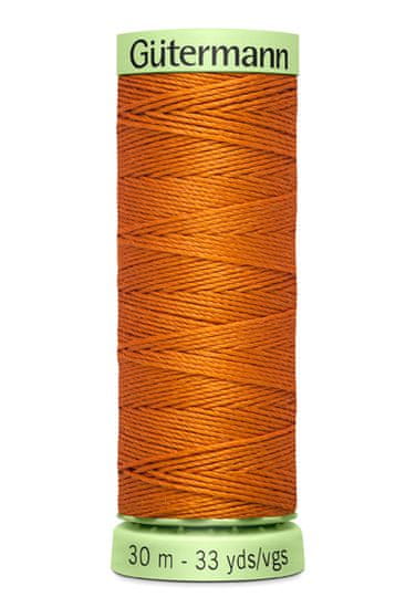 Gutermann Gombíková (režná) niť Gütermann 30 m - 982 - oranžová