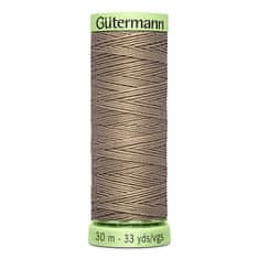 Gutermann Gombíková (režná) niť Gütermann 30 m - 199 - hnedá