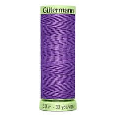 Gutermann Gombíková (režná) niť Gütermann 30 m - 391 - fialová