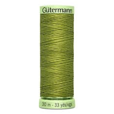 Gutermann Gombíková (režná) niť Gütermann 30 m - 582 - olivová