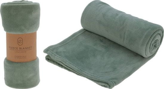 Essentials HOMESTYLING Deka fleece 125 x 150 cm olivová KO-HZ1011830