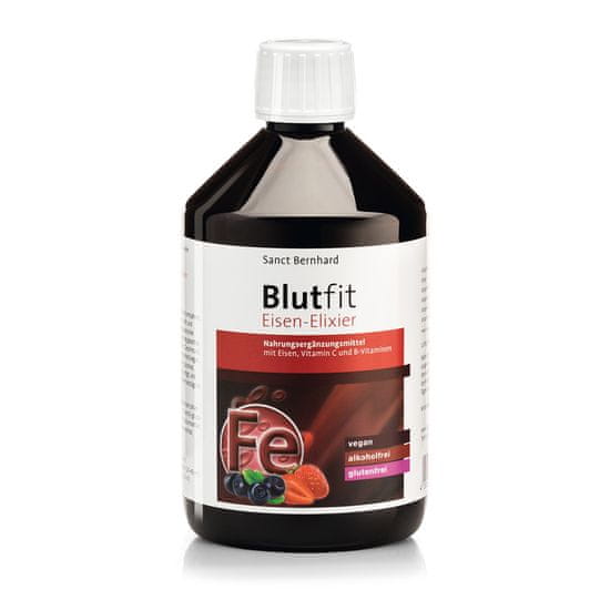 Sanct Bernhard Elixír na krv so železom 500ml Blutfit