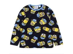 Minions Chlapčenské pyžamo Minion s dlhým rukávom, námornícka modrá 18-24 m 92 cm