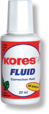 KORES Opravný lak Fluid 20 ml so štetčekom 