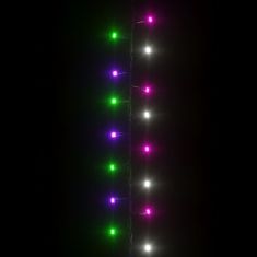 Vidaxl LED reťaz so 400 LED diódami pastelová farebná 4 m PVC