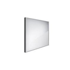 NIMCO čierne LED zrkadlo 600x600 ZPC 13066-90 - Nimco