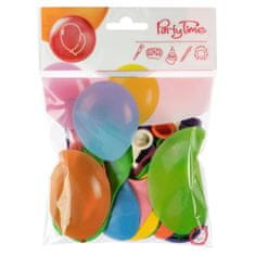 Latexové balóniky - mix farieb - pastelové - 25 ks - 23 cm