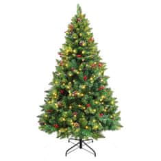 Timeless Tools Vianočný stromček s LED diódami, rôzne typy, teplá biela, 260 LED- ov, 180 cm