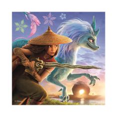 DINO Raya a priatelia 3x55 puzzle