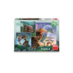 DINO Raya a priatelia 3x55 puzzle