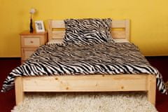 eoshop Obliečky mikroflanel ZEBRA 140×200+90×70 G02