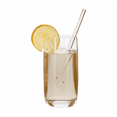 KONDELA TEMPO-KONDELA SNOWFLAKE DRINK, poháre na vodu, set 4 ks, s kryštálmi, 460 ml