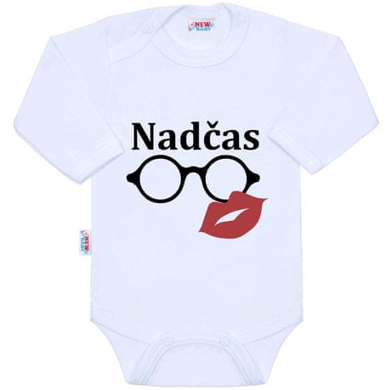 NEW BABY Body s potlačou Nadčas